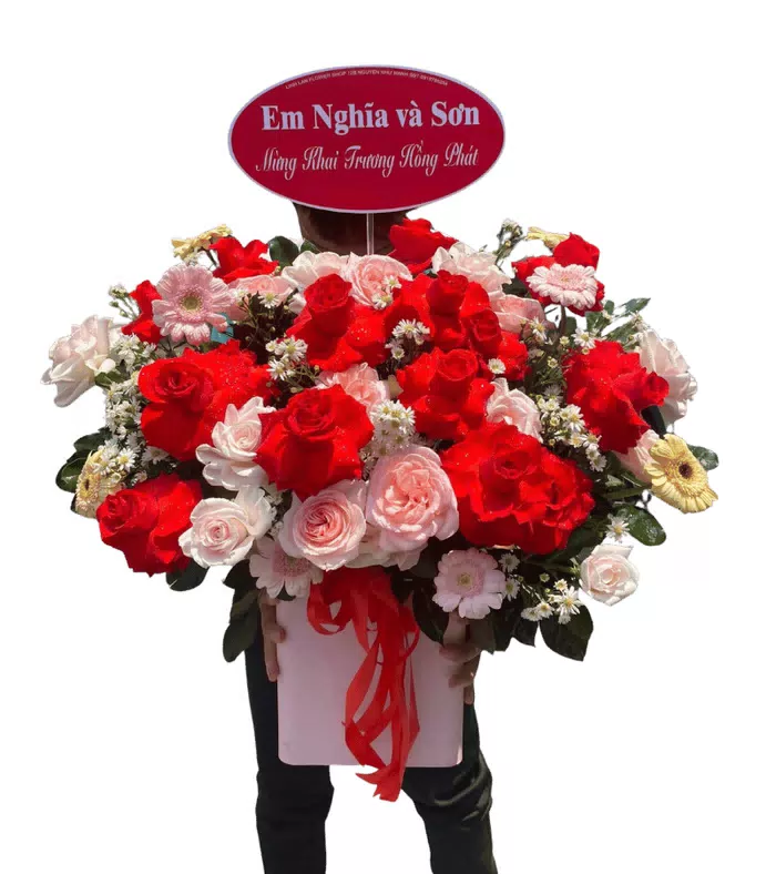 Hộp hồng đỏ